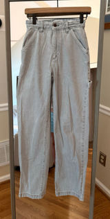 Women's Cotton On Grey Carpenter Jeans Size 2 Photo 0