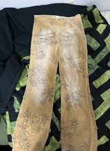 Vintage 2000s Jeans Tan Size 6 Photo 0