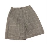 Vintage 90s Black And White Plaid High Waisted Mom Shorts Photo 0