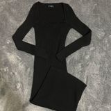 Gap Midi Dress Black Photo 0