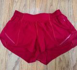 Lululemon Hotty Hot Shorts 2.5" Red Photo 0