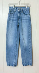 Levi’s ‘94 Baggy Jeans Women’s Size 24 High Rise Straight Leg Light Wash Denim Photo 0