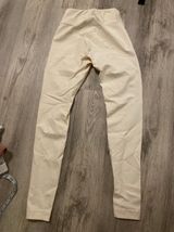 cream crossover leggings Photo 0