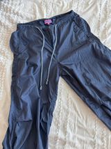 Navy Parachute Pants Photo 0