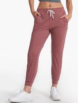Vuori Performance Jogger Pants Marsala Rosewood Medium Photo 0