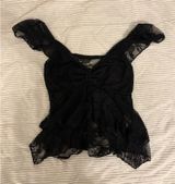 Black lace top Photo 0