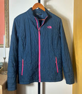 The North Face Tamburello Insulated Jacket Quilted Puffer Coat Blue Pink Size XL Photo 0