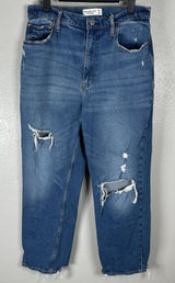 Abercrombie & Fitch‎ Jeans Womens 29/8 Curve Love Ankle Straight Ultra High Rise Photo 0