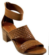 Diba True‎ Can’t Wait Sandal Women’s Size 8 Shoe Woven Brown Tan Leather Photo 0