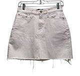 Gap 5‎ Pocket Mini Denim Skirt Optic White Size 25 Casual Summer Vacation Girly Photo 0