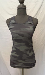 Black and grey camo athleta tank Photo 0
