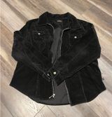 Route 66 Vintage Black Corduroy Jacket Photo 0