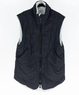 Free People FP Movement Slalom Reversible Sleeveless Quilted Vest Jacket Black Photo 0