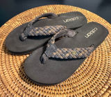 Cobian Braided Strap Flip Flops Brown Womens Size 7‎ Woven Thong Sandalsi Photo 0