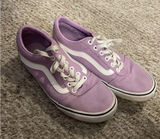 Vans Low Top Lilac Purple Lavender Womens 8.5 Sneakers Photo 0