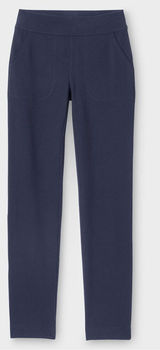 Duluth Trading Co NoGA Naturale Cotton Slim Leg Pants Navy Blue XL Photo 0