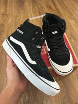 VANS Ashwood hi top black suede lace up shoes sneakers women’s 7 new Photo 0