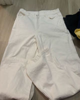 ZARA White Jeans Straight High-Rise Photo 0