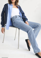 Abercrombie & Fitch 90s Slim Straight Ultra High Rise Curve Love Jeans 26/2 Photo 0