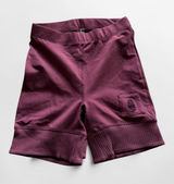 FP Movement Free People Womens Ribbed Biker Shorts Purple High Rise‎ XS Photo 0