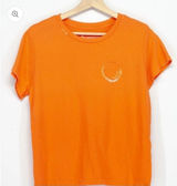 I Stole My Boyfriends Shirt Rainbow Smiley‎ Tee $128 Orange Small Photo 0