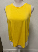 NWT FOUR LAPS Yellow Tank Top Size Large Photo 0
