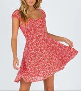 Princess Polly LIANNA MINI DRESS Red Photo 0