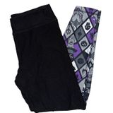 Disney black leggings women’s size medium villains Ursula, Hades, Maleficent Photo 0