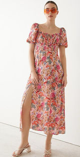 & OTHER STORIES Floral Maxi Dress Photo 0