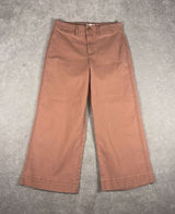 a loves‎ a wide leg cropped pants mauve trousers 4 Photo 0