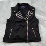 Peter Som‎ for Designnation Jersey Black Vest Size Medium M Photo 0