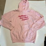 Gentlemen… Start Your Engines Womens Baby Pink Sweatshirt Hoodie Medium Car Girl Photo 0