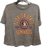 FSU Florida State University Seminoles Pressbox by Royce Apparel Women's Tee, L Photo 0