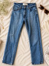 Hollister Straight Leg Jeans W28 L30 Medium Wash Denim Y2K Casual Basic Photo 0