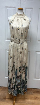 Ranna Gill for Antropologie Aria Pleated Maxi‎ Dress - Size S. Photo 0