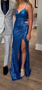 Dillard's Blue prom dress Photo 0