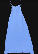 Bahh Goose Nuage White Textured Cotton Maxi Dress Size XS/S Photo 0