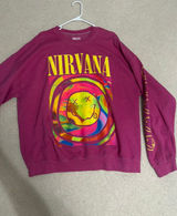 Nirvana Urban Outfitters Sweatshirt Smile Photo 0