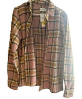 Woman’s top man small button up top (nwt) (b58) Photo 0