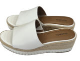 Style & Co Hayes Wedge Sandals Women's 9 jute rope cushioned comfort slip on Photo 0