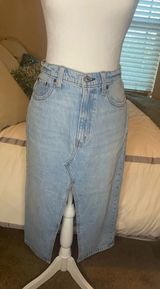Abercrombie Denim Skirt Blue Size 8 Photo 0