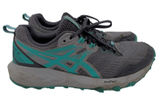 ASICS Gel-Sonoma 6 Trail Running Shoes Womens 8 Graphite Grey Teal 1012A922 Photo 0