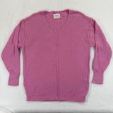 Aritzia Wilfred‎ Free Hush Knit Pink V-Neck Pullover Sweater Small Knitwear Photo 0