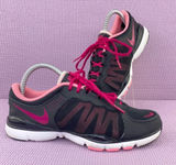 Nike Flex Trainer 2 TR2 Women's Running Shoes Black Pink Size 8 511332-015 Photo 0