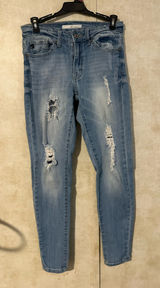 KanCan USA Skinny Jeans Distressed Photo 0