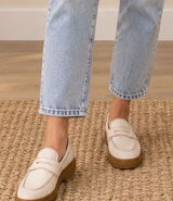 Vans Style 53 DX Anaheim Factory Loafers Off White Gum Lug Mens 8 Womens 9.5 Photo 0
