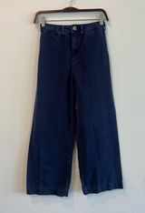 Free People Crop Wide Leg Chino Pants Photo 0
