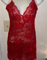 Red Lace Women's Victoria’s Secret Lace Small lingerie Teddy Nighty Photo 0
