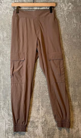 Athleta Chelsea Utility Jogger Mineral Brown Size 0‎ Photo 0