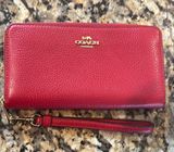 Red Accordion Wallet Photo 0